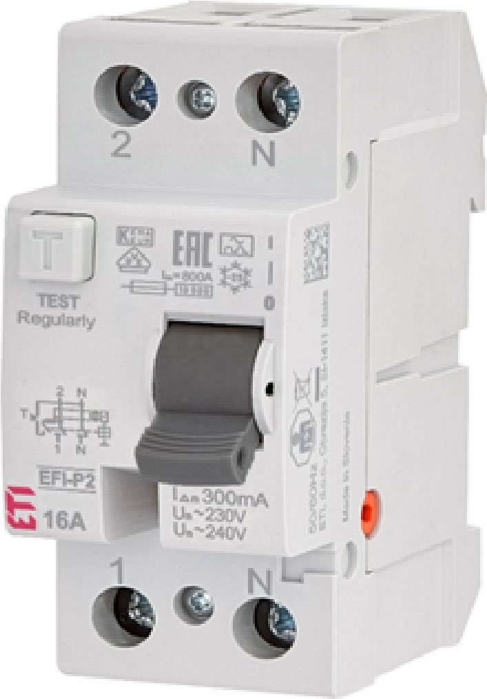 Difference between AC and A type RCDs