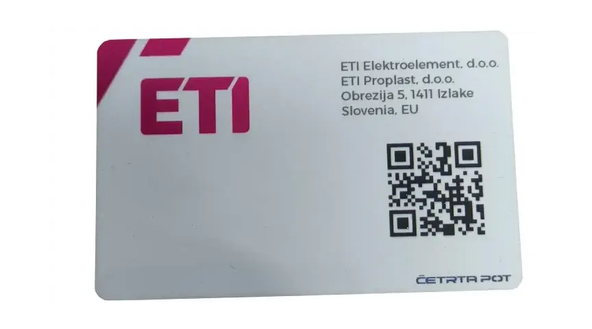  EVC-RFID card 001800201