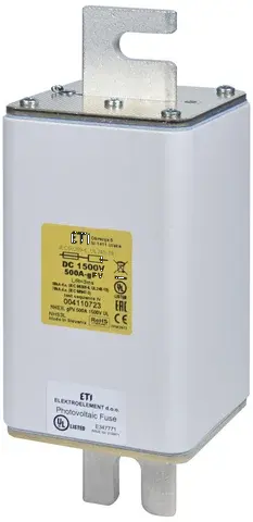  NHS3L gPV 630A/1500V DC UL 004110648