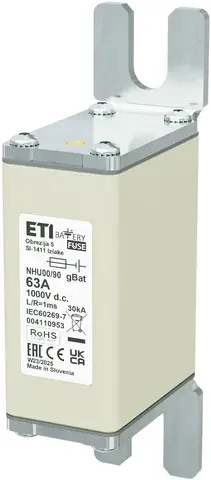  NHU00/90 gBat 63A/1000V DC 004110953