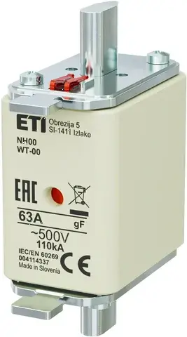 NH00/WT-00 gF 63A/500V 004114337