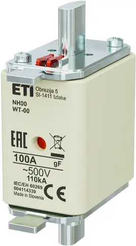  NH00/WT-00 gF 100A/500V 004114339
