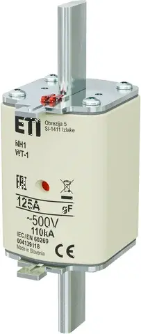  NH1/WT-1 gF 125A/500V 004139118