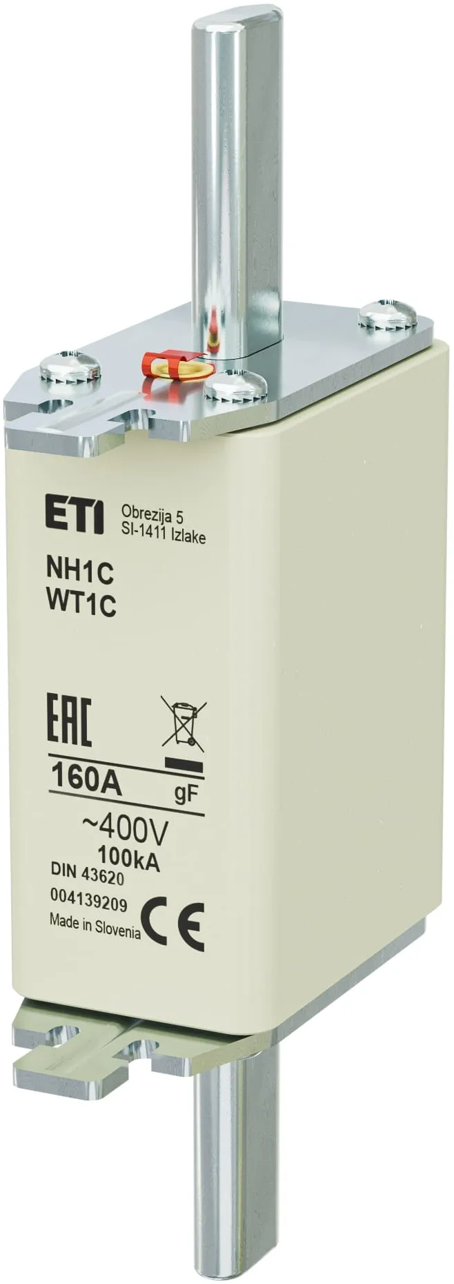  NH1C gF 160A/400V 004139209