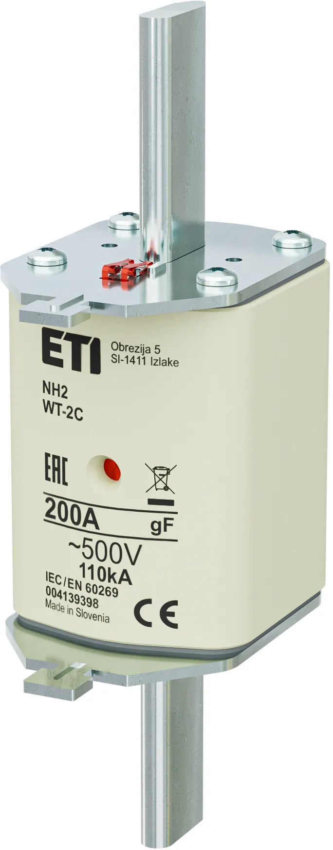  NH2/WT-2C gF 200A/500V 004139398