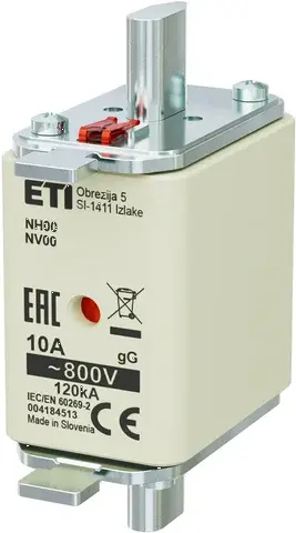  NH00 gG 10A/800V 004184513
