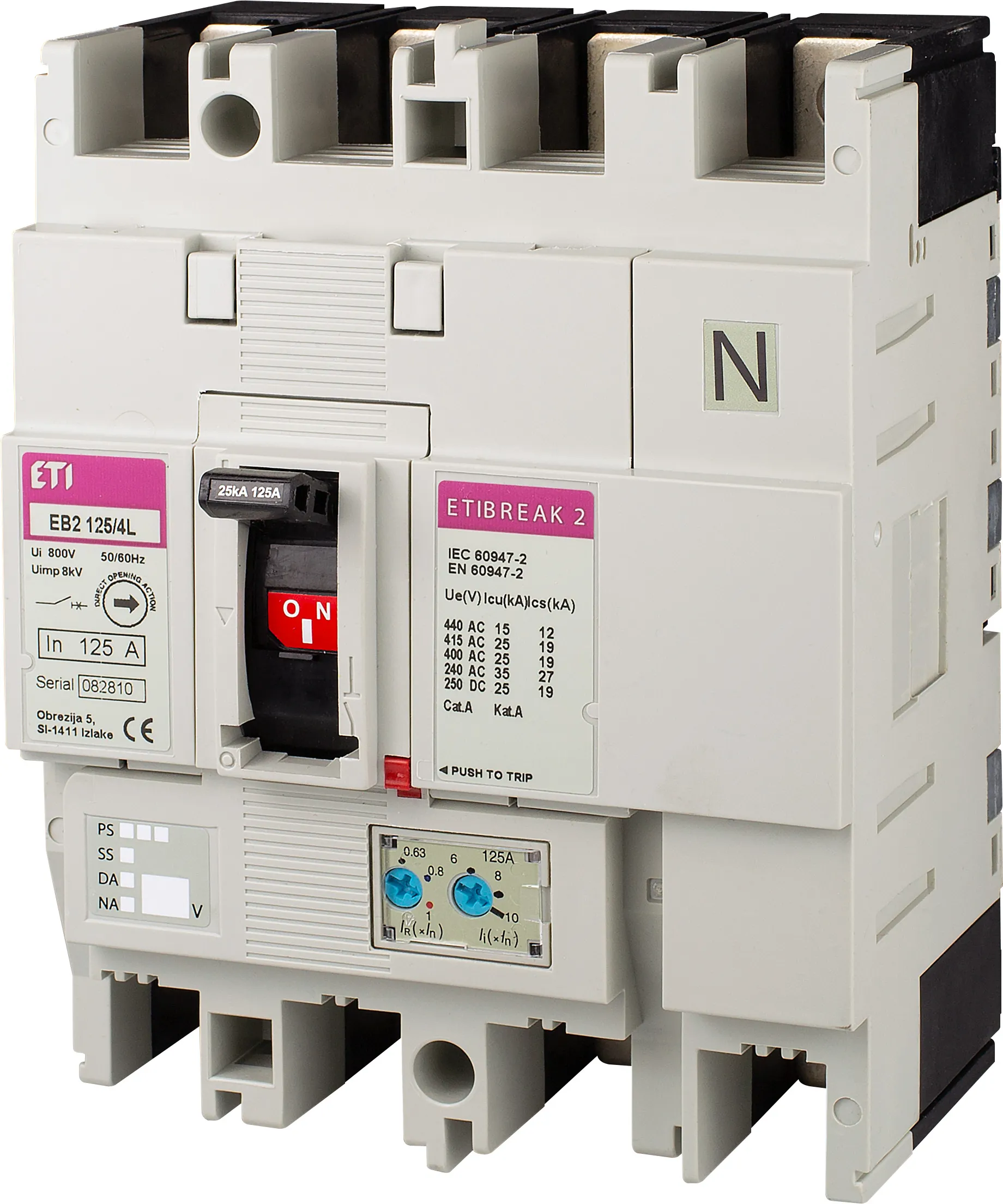  EB2 125/4L 20A 4p 004671027