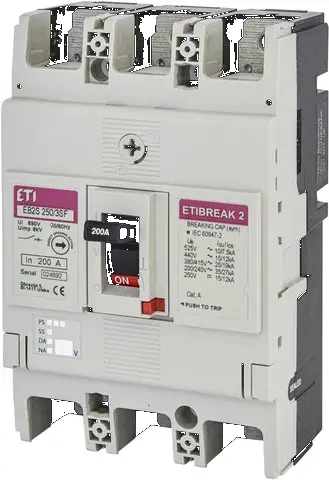  EB2S 250/3SF 200A 3p 004671838