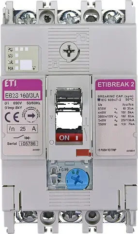  EB2S 160/3LA 25A 3p 004671879