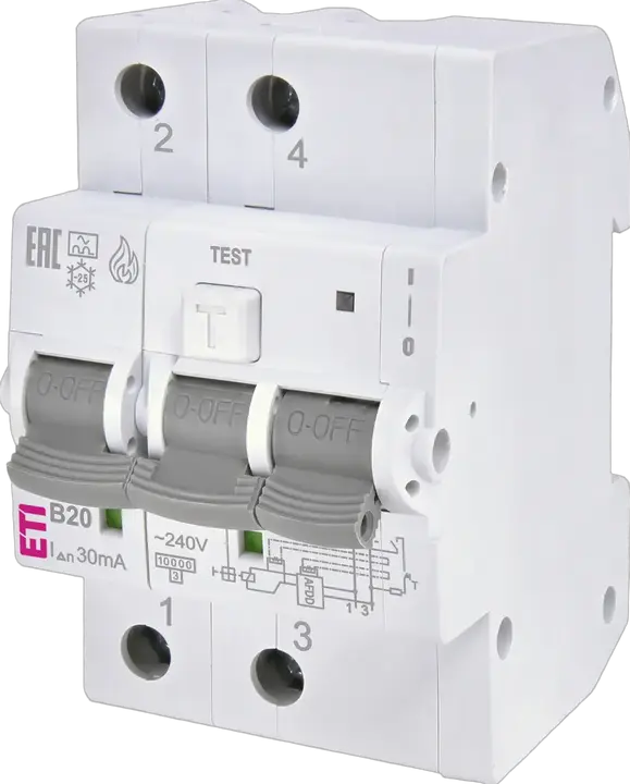 Obrázek KZS-AFDD 3M2p A B20/0.03