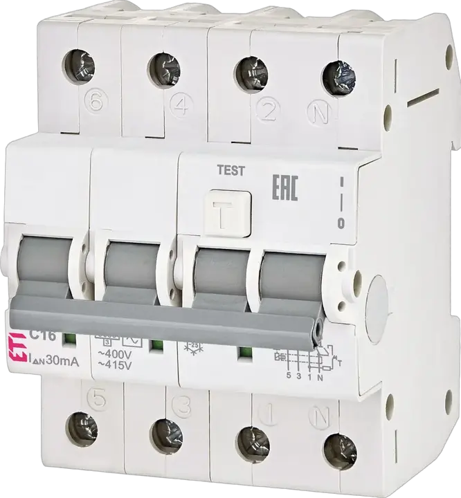 Obrázek KZS-4M 3p+N A C6/0.03 120V