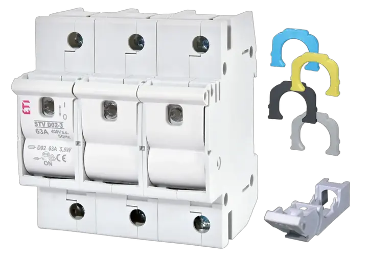Obrázek STV D02 3p 63A/400V komplet