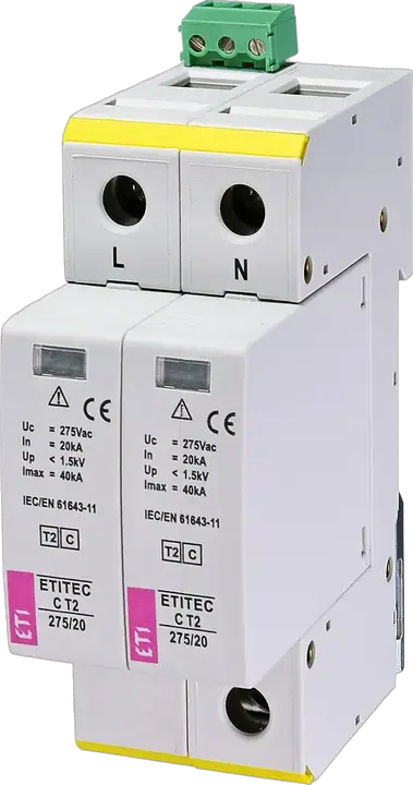 Obrázek ETITEC C T2 275/20 2+0 RC