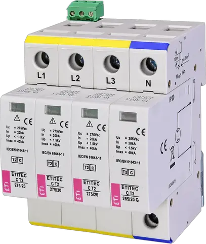 Obrázek ETITEC C T2 275/20 3+1 RC