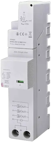 Obrázek ETITEC ZPS T12 300/12,5 3+1 RC