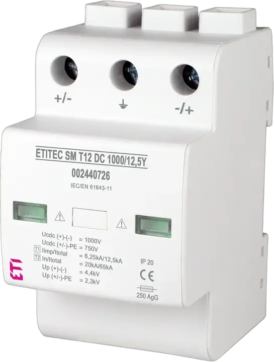 Obrázek ETITEC SM T12 DC 1000/12,5 Y