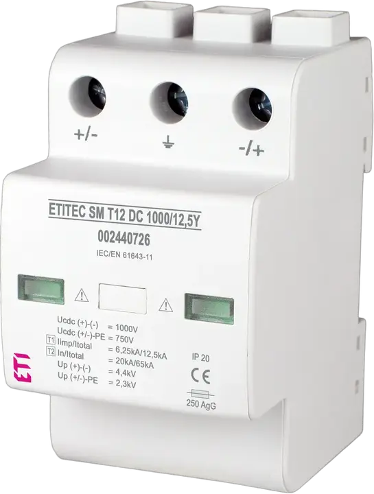 Obrázek ETITEC SM T12 DC 1000/12,5 Y R