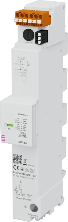 Obrázek ETITEC NF T123 300/12,5 3+0 RC