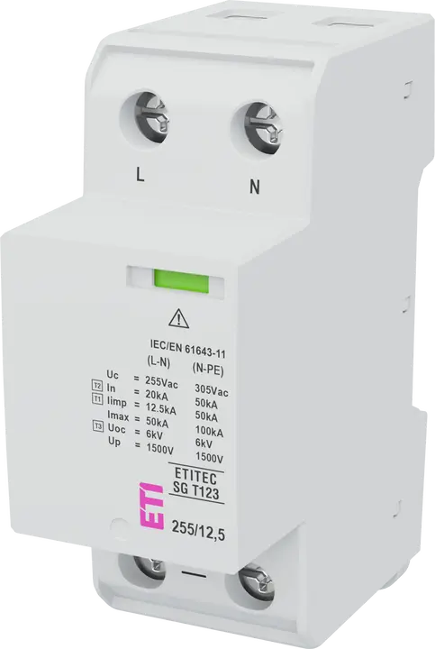Obrázek ETITEC SG T123 255/12,5 1+1