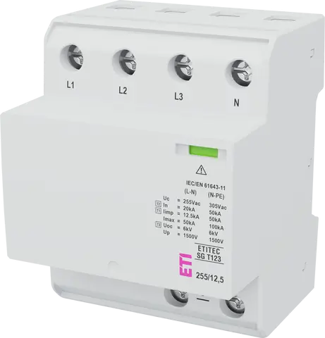 ETITEC SG T123 255/12,5 3+1 RC