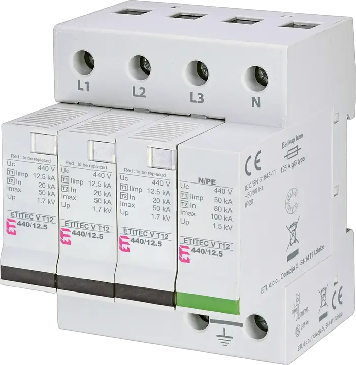 Obrázek ETITEC V T12 440/12,5 4+0 RC