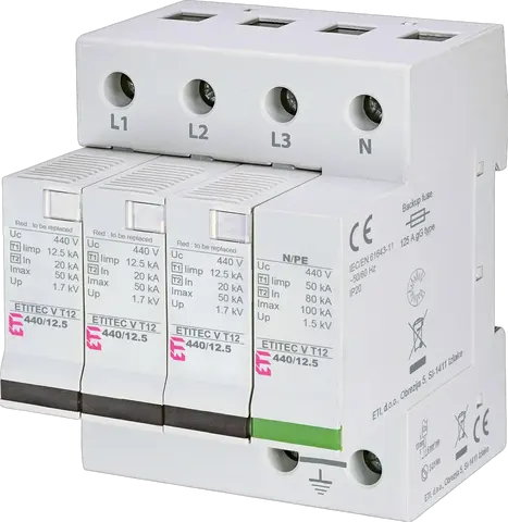 Obrázek ETITEC V T12 440/12,5 4+0 RC