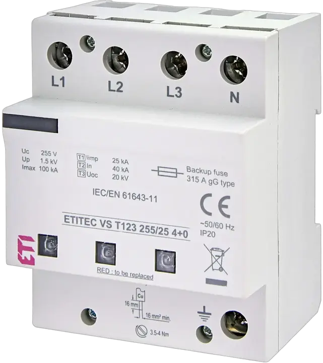Obrázek ETITEC VS T123 255/25 4+0