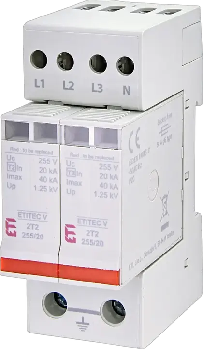 Obrázek ETITEC V 2T2 440/20 4+0