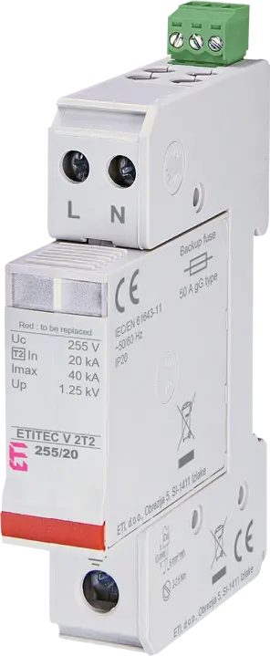 Obrázek *ETITEC V 2T2 255/20 2+0 RC