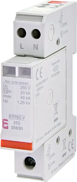 Obrázek *ETITEC V 2T2 255/20 1+1 RC