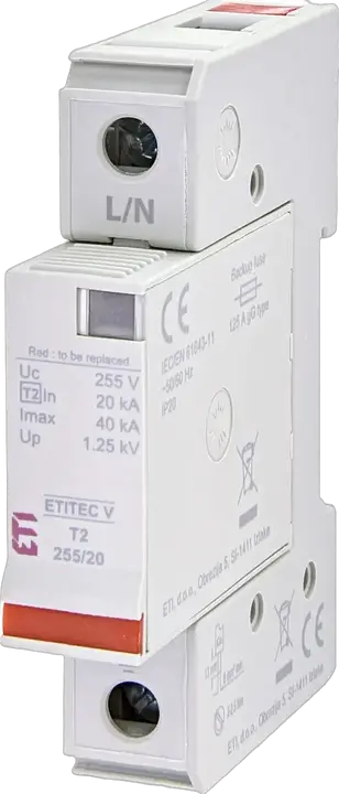 Obrázek ETITEC V 2T2 440/20 4+0 RC