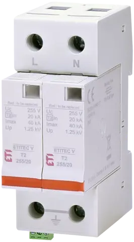 *ETITEC V T2 255/20 2+0 RC