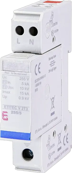 Obrázek ETITEC V 2T3 440/5 2+0 RC