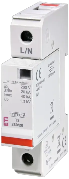 Obrázek ETITEC V T2 280/20 1+0