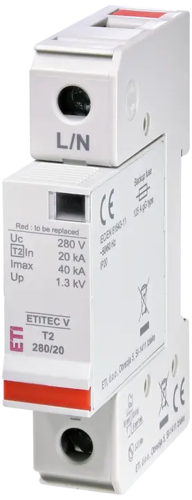 Obrázek ETITEC V T2 280/20 1+0