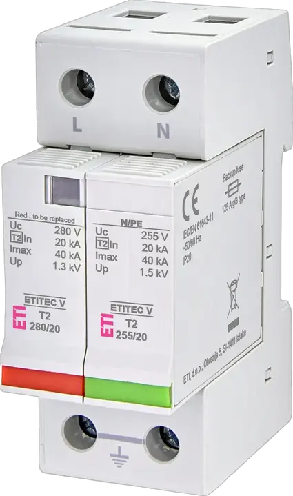 Obrázek ETITEC V T2 280/20 1+1