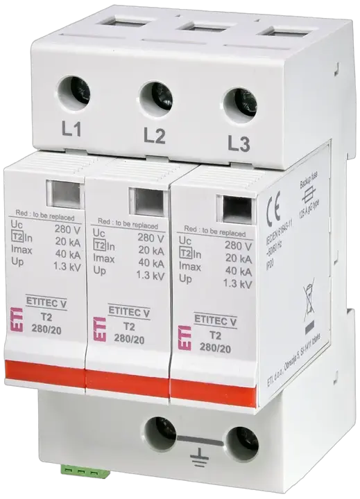 Obrázek ETITEC V T2 280/20 3+0 RC
