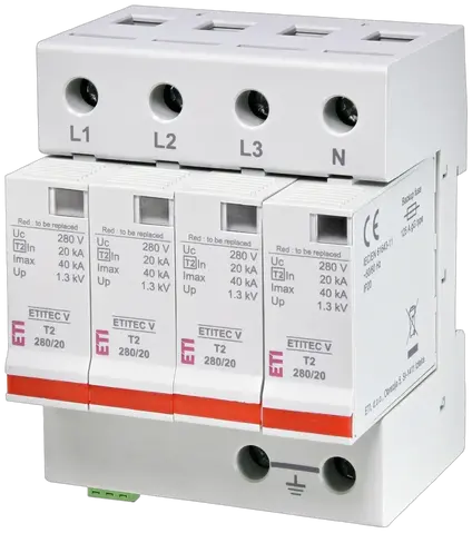 ETITEC V T2 280/20 4+0 RC