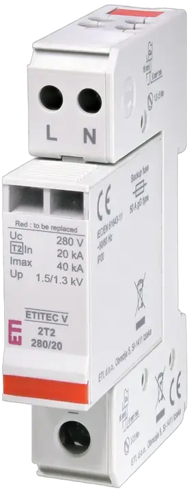 Obrázek ETITEC V 2T2 280/20 1+1