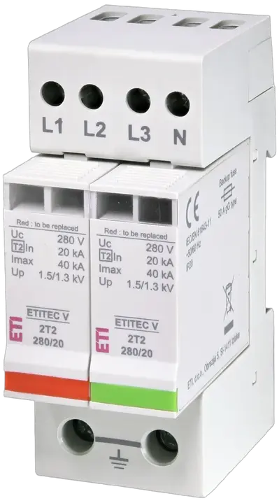 Obrázek ETITEC V 2T2 280/20 3+1