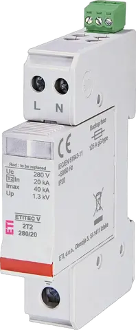 ETITEC V 2T2 280/20 2+0 RC