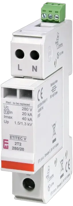 Obrázek ETITEC V 2T2 280/20 1+1 RC