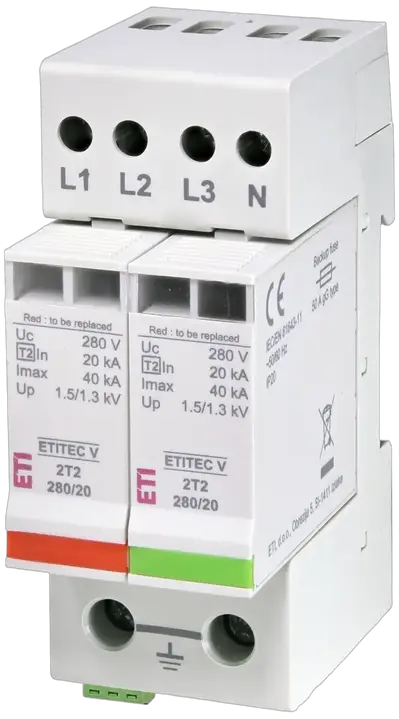 Obrázek ETITEC V 2T2 280/20 3+1 RC