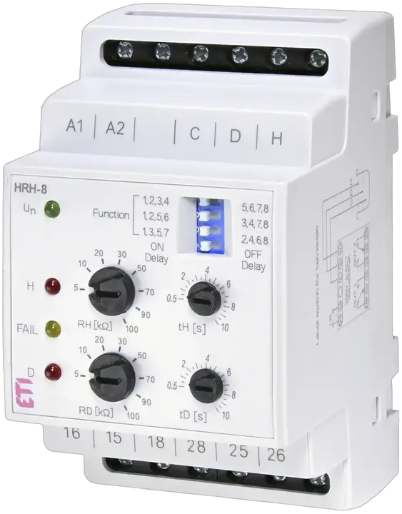 Obrázek HRH-8 24V AC/DC
