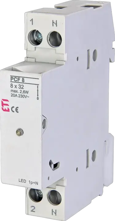 Obrázek PCF 8 1p+N LED