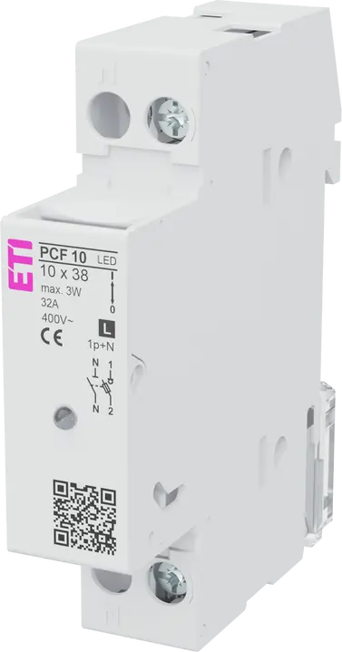 Obrázek PCF 10 1p+N LED L