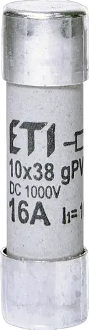 Obrázek CH10x38 gPV 16A 1000V  UL