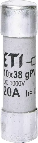 Obrázek CH10x38gPV 20A 1000V UL