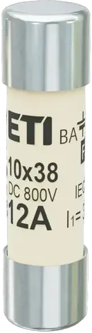 CH10x38 gBat 12A/800V DC