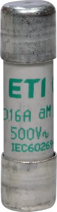 Obrázek CH10x38 aM 0,16A/500V